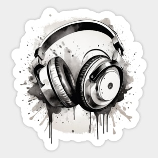 Headphones Sticker